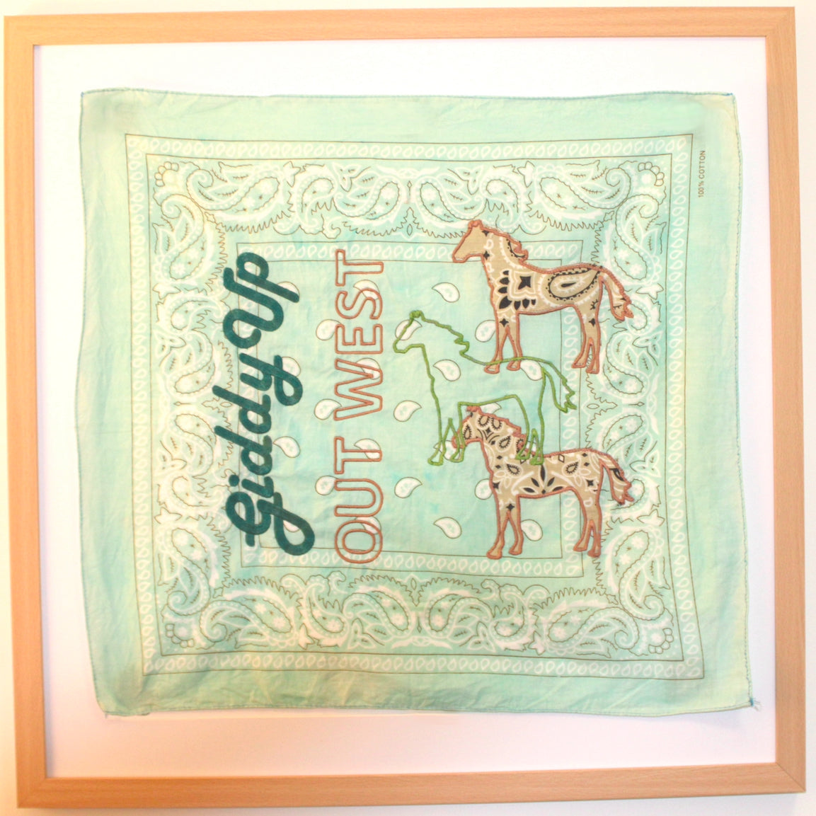 Giddy Up Out West Bandana