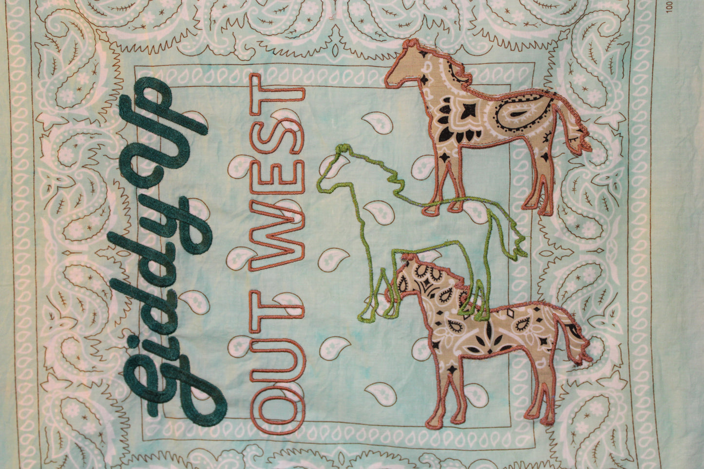 Giddy Up Out West Bandana
