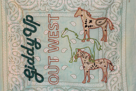 Giddy Up Out West Bandana
