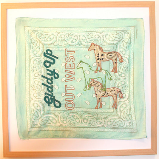 Giddy Up Out West Bandana