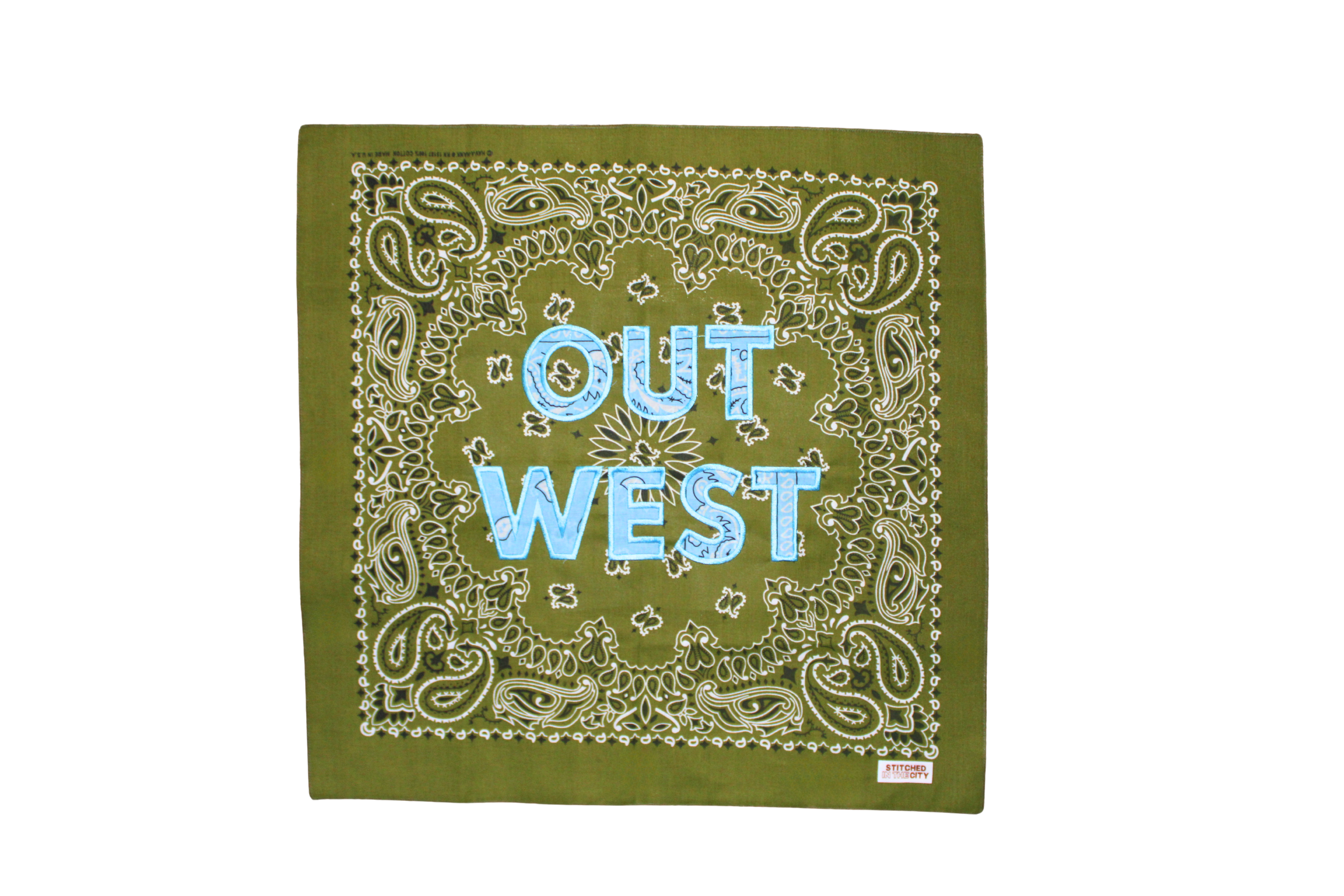 Out West Olive and Blue