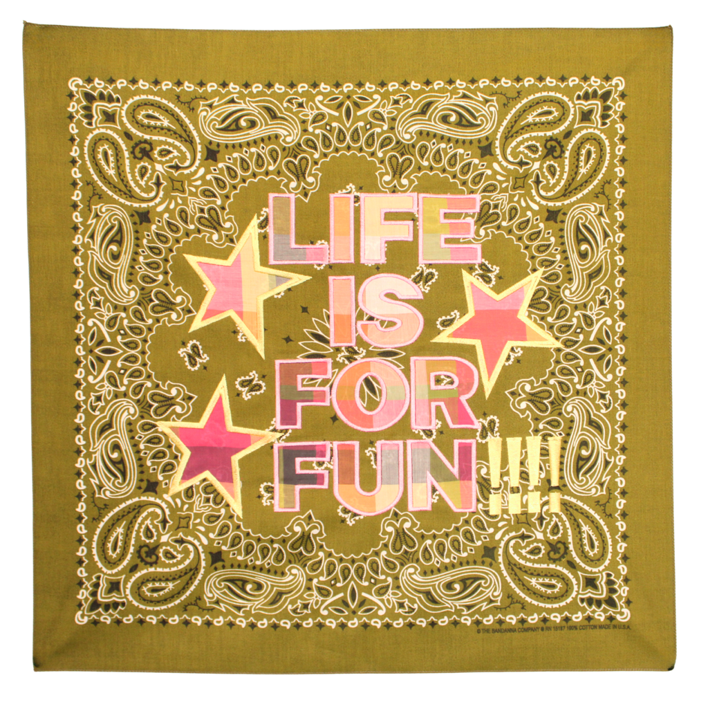 LIFE IS FOR FUN PLAID (PREORDER)