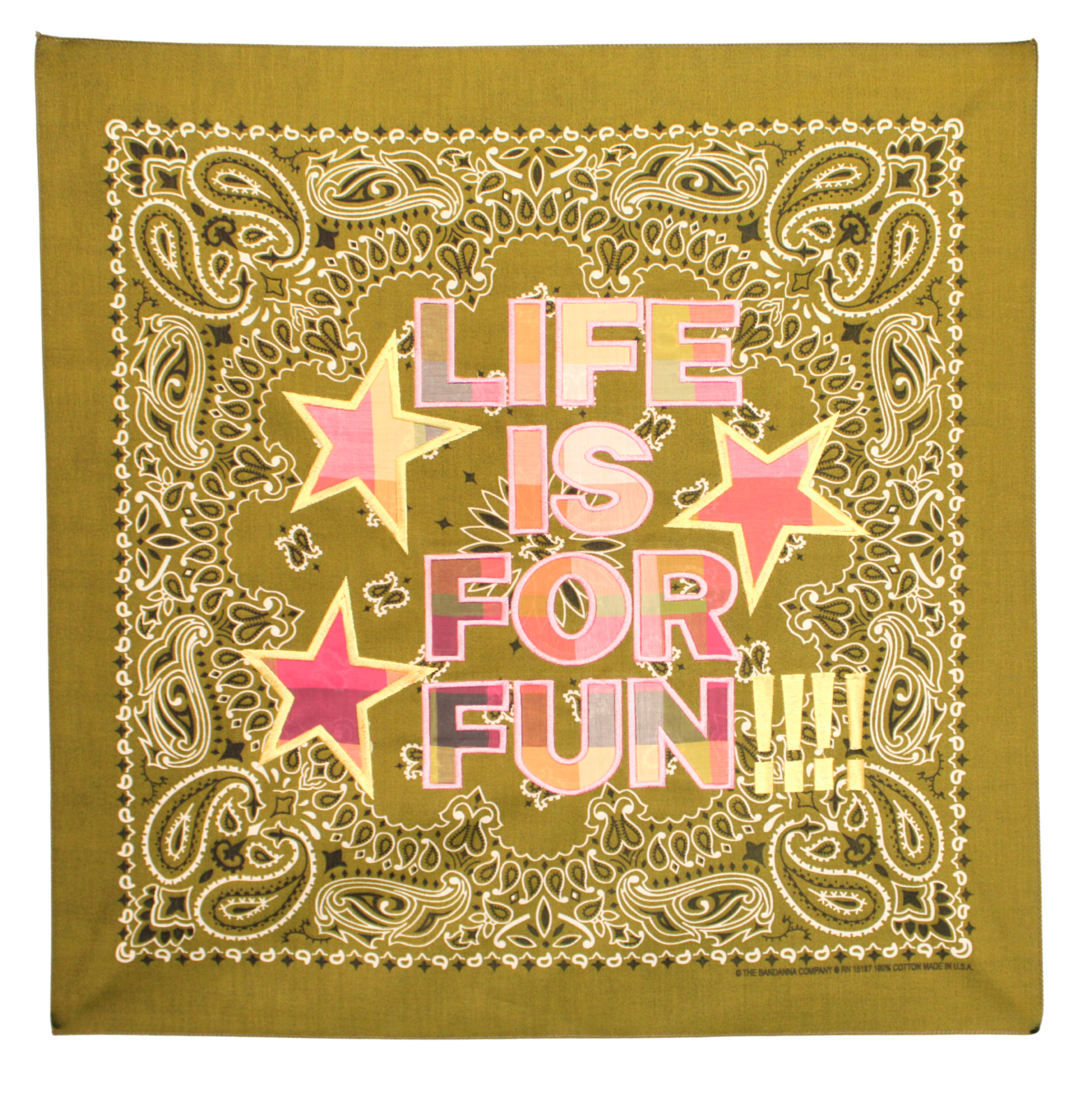 LIFE IS FOR FUN PLAID (PREORDER)