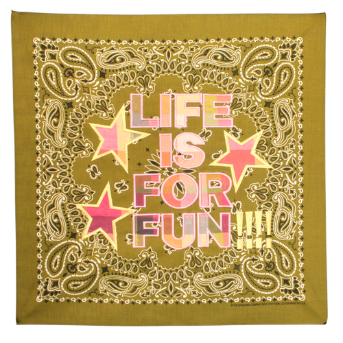 LIFE IS FOR FUN PLAID (PREORDER)