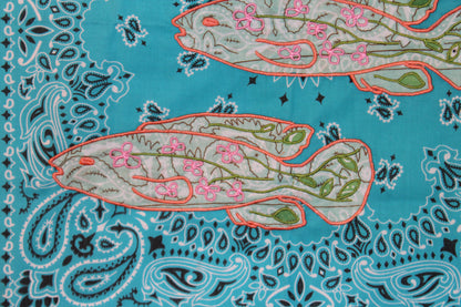 Floral Fish Bandana