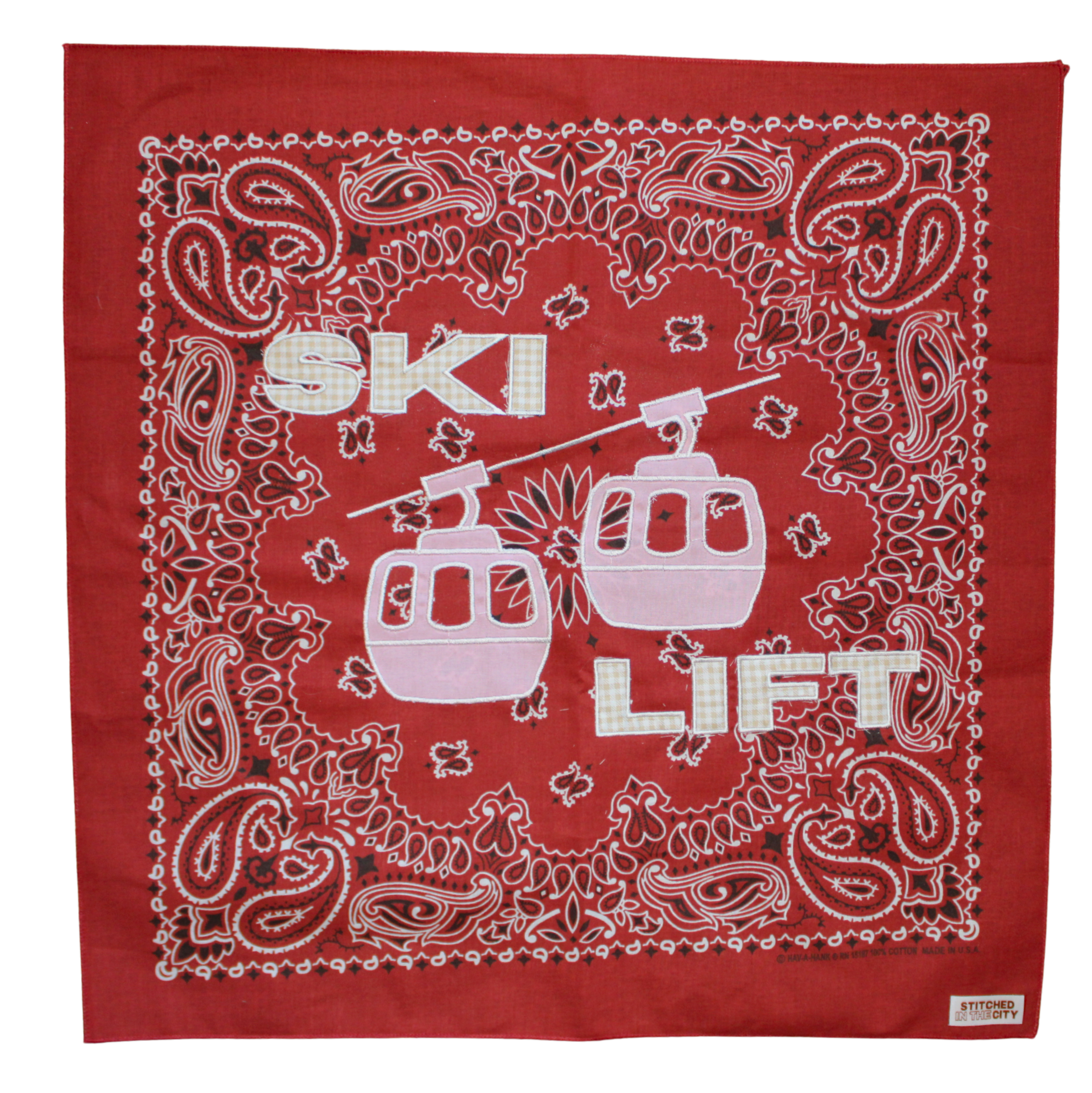 Pink & Rust Ski Lift