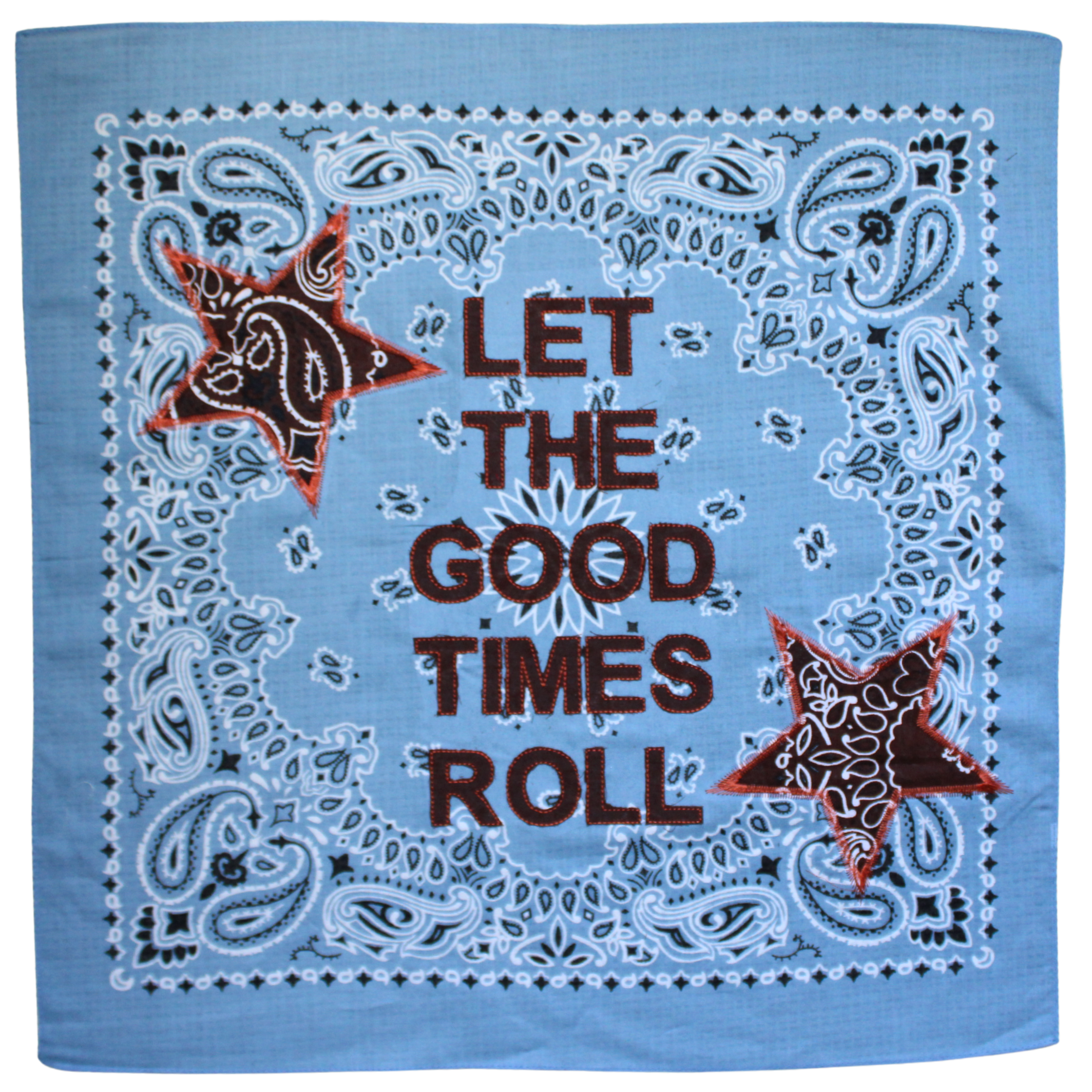 LET THE GOOD TIMES ROLL Blue & Brown