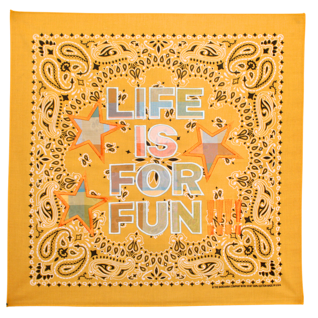 LIFE IS FOR FUN PLAID (PREORDER)