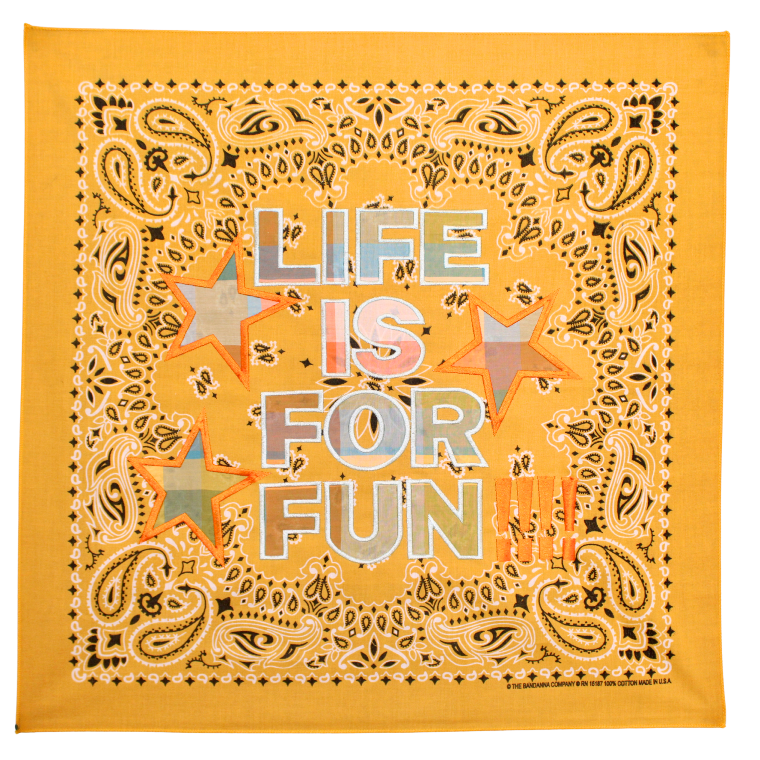 LIFE IS FOR FUN PLAID (PREORDER)