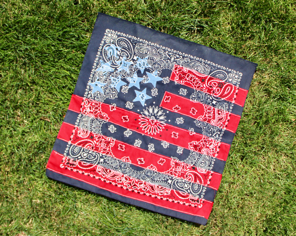 American Flag Bandana