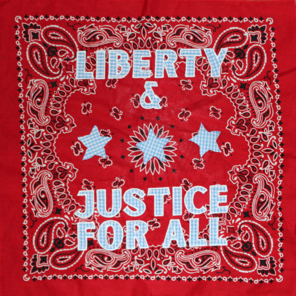 Liberty & Justice For All Bandana