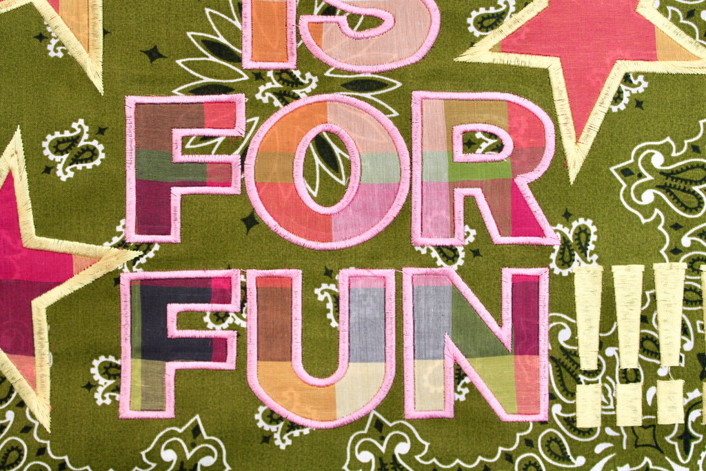 LIFE IS FOR FUN PLAID (PREORDER)