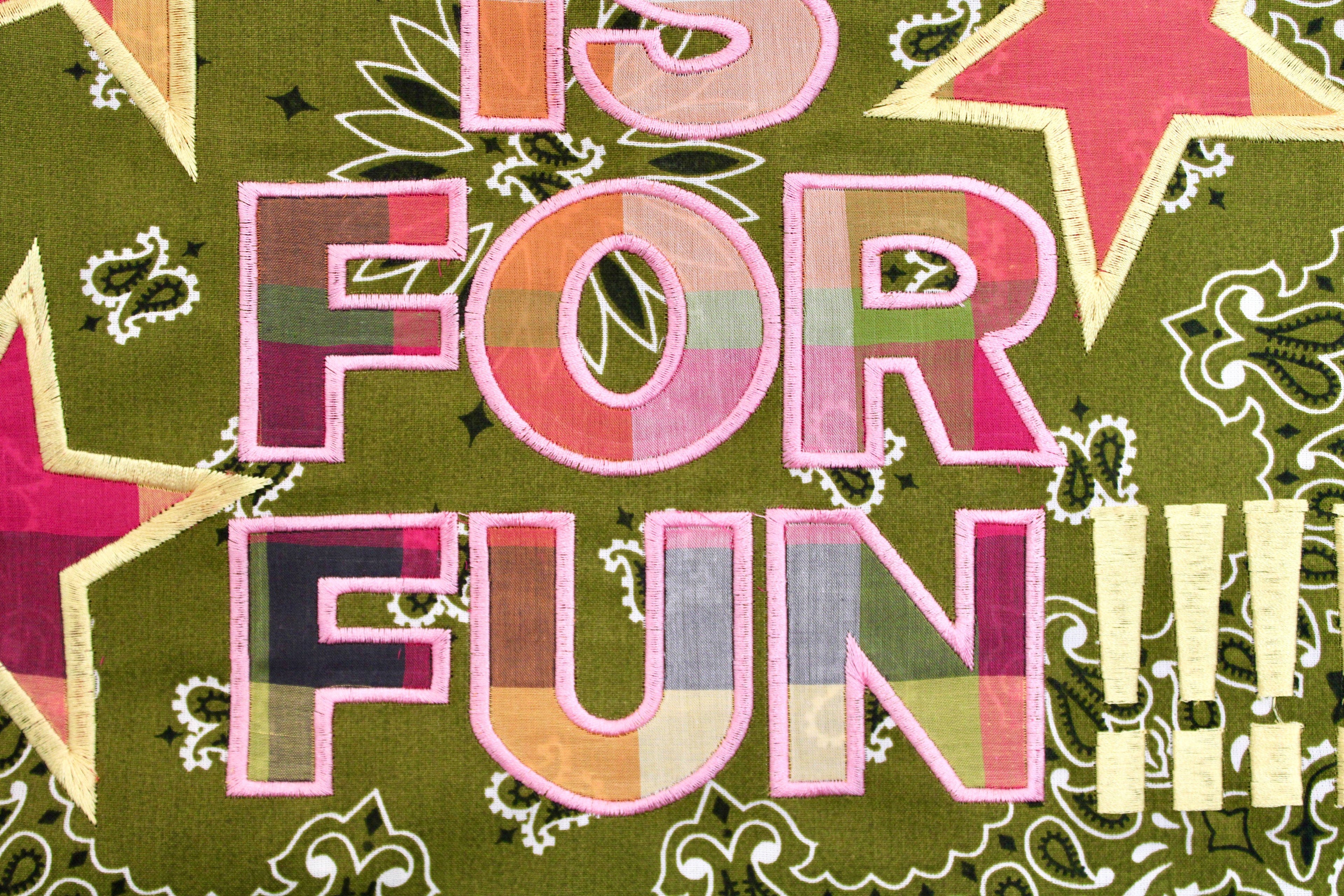 LIFE IS FOR FUN PLAID (PREORDER)