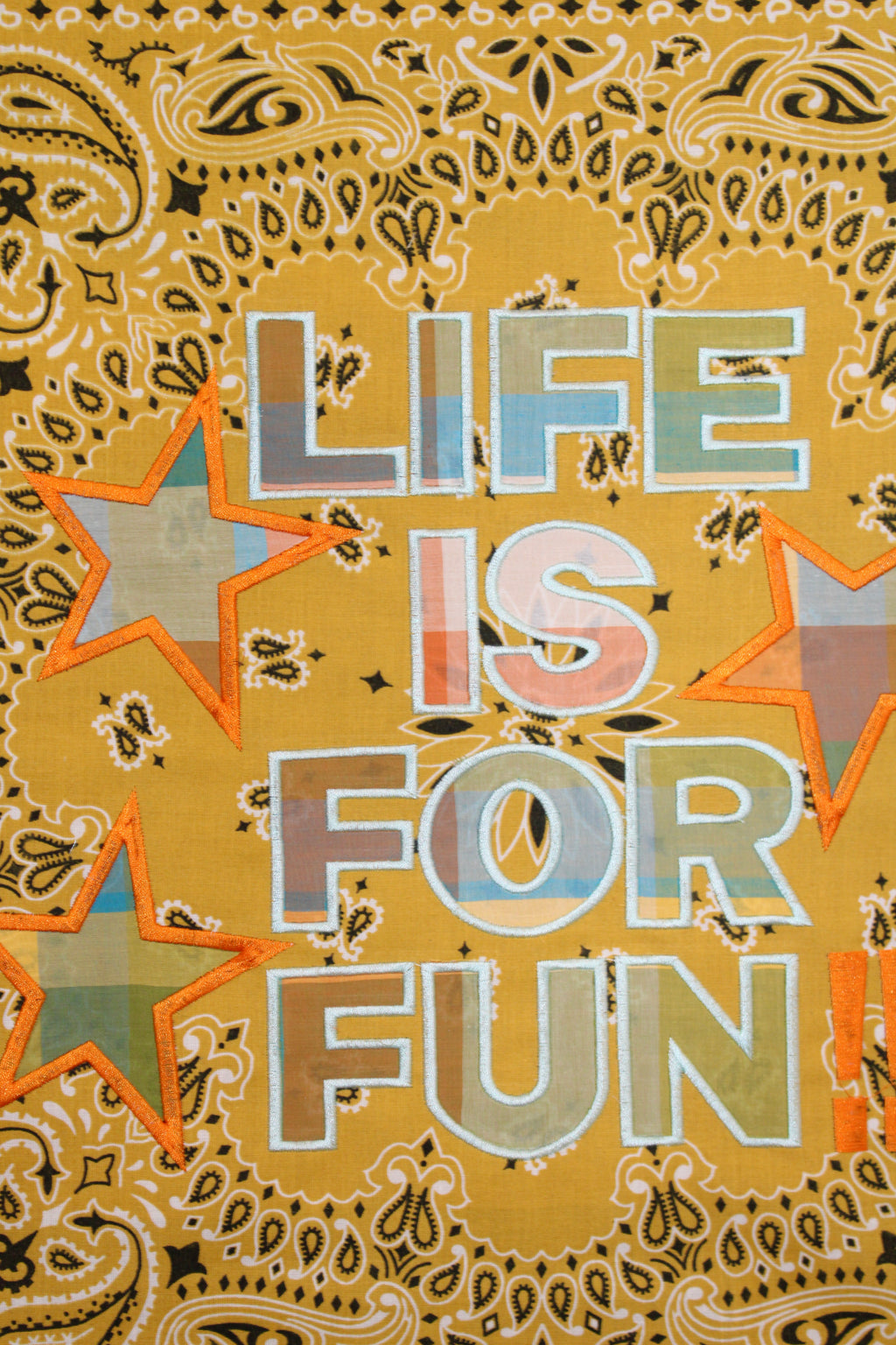 LIFE IS FOR FUN PLAID (PREORDER)