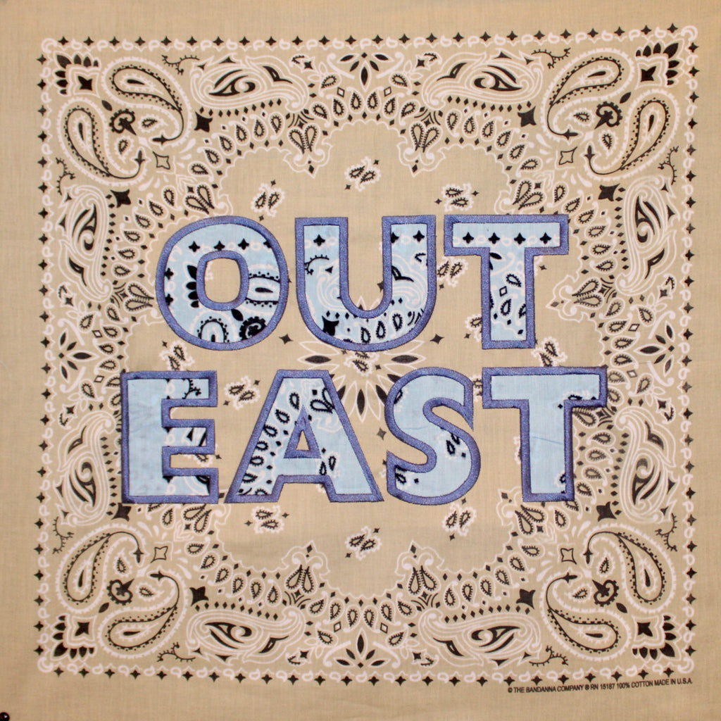 Out East Beige and Blue