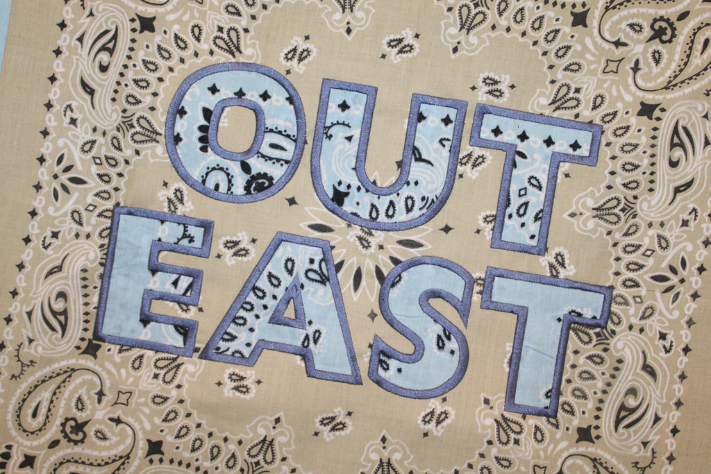 Out East Beige and Blue