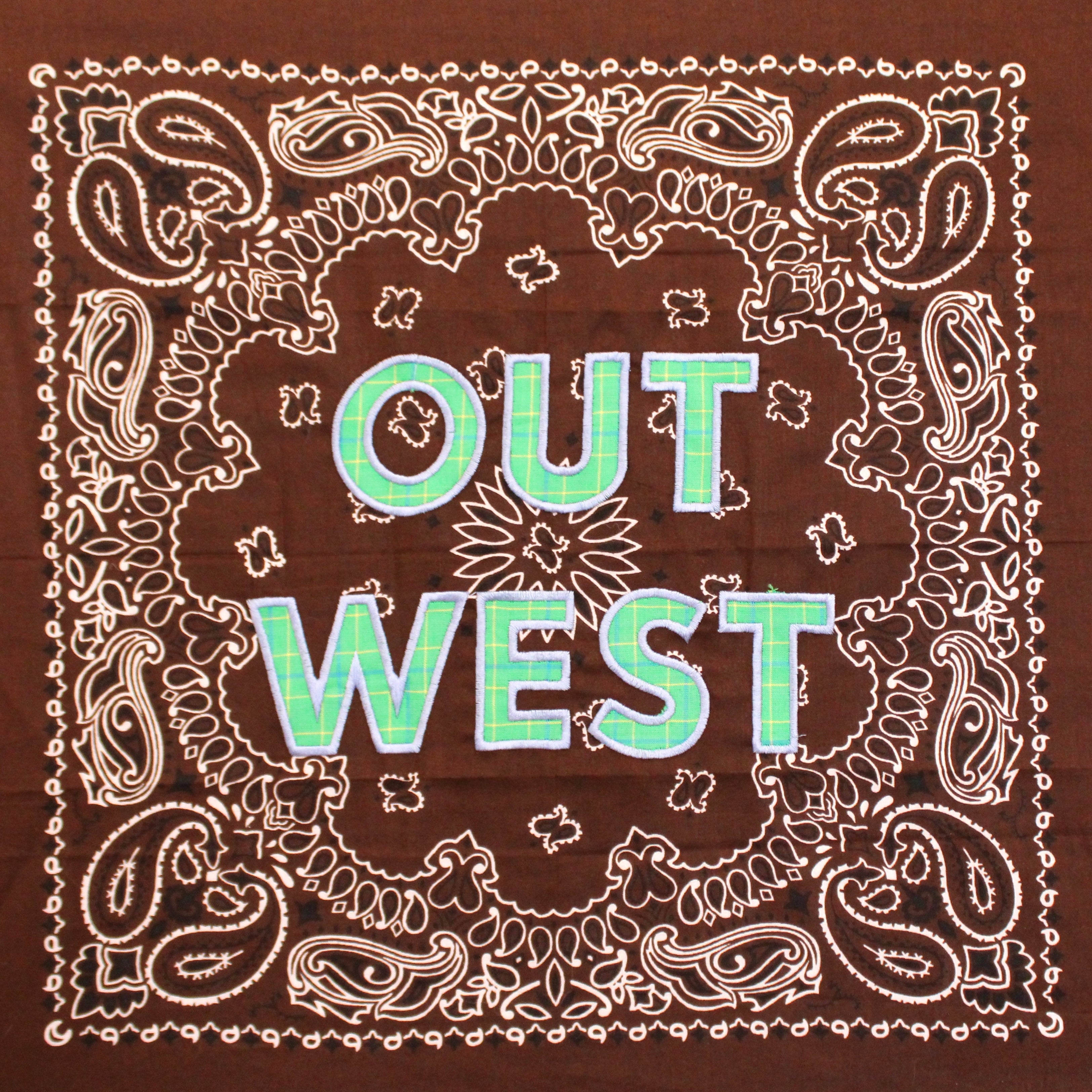 Out West Plaid Green/Brown