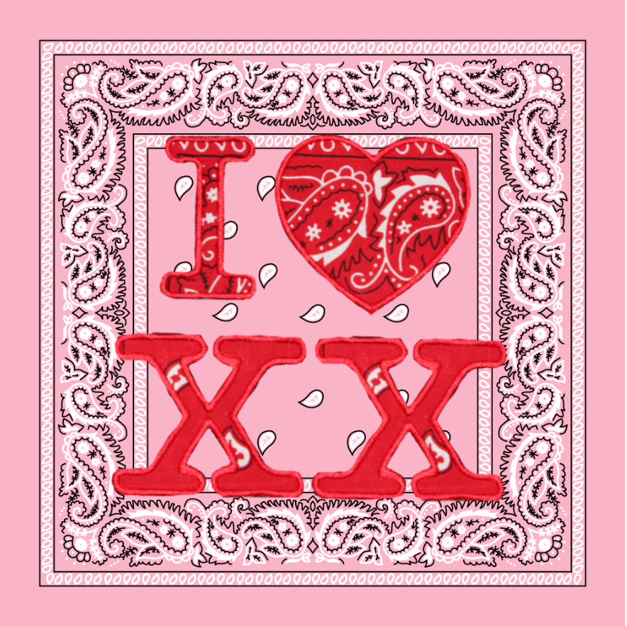 I ❤️ XX Mini Bandana