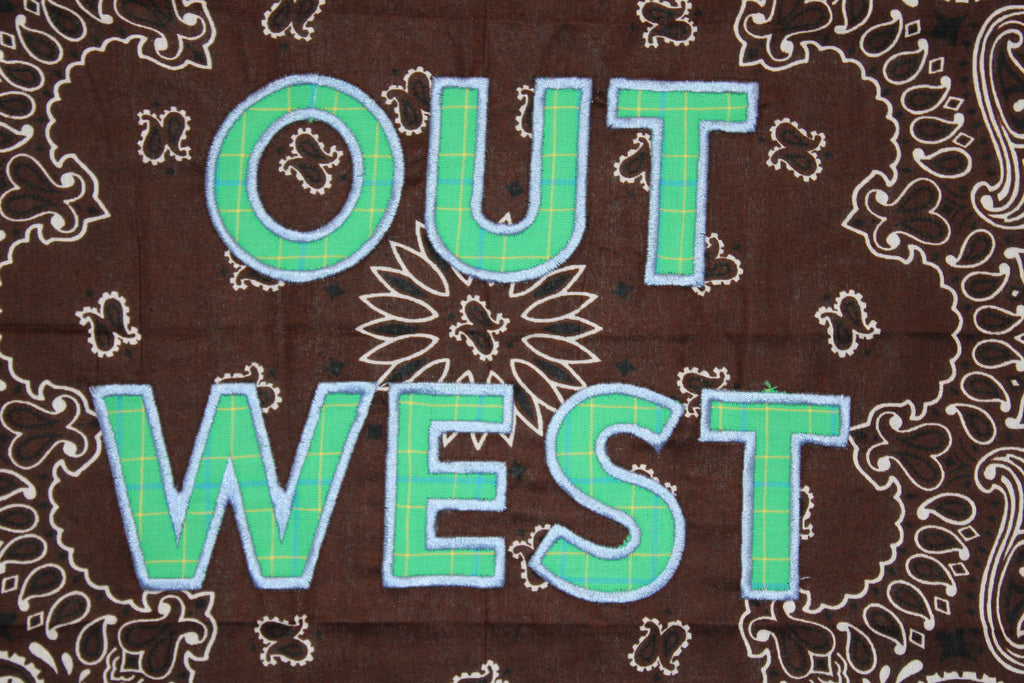 Out West Plaid Green/Brown