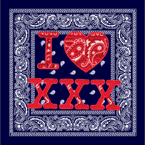 I ❤️ CUSTOM Mini Bandana