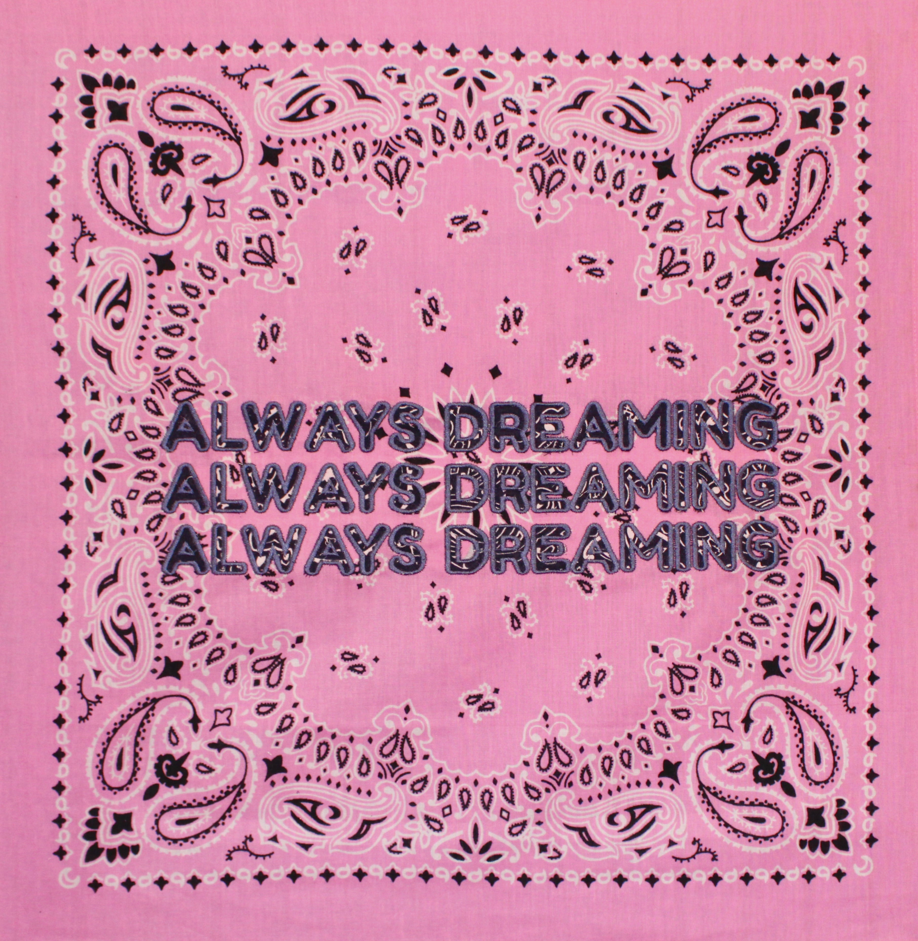 Always Dreaming Pink Bandana