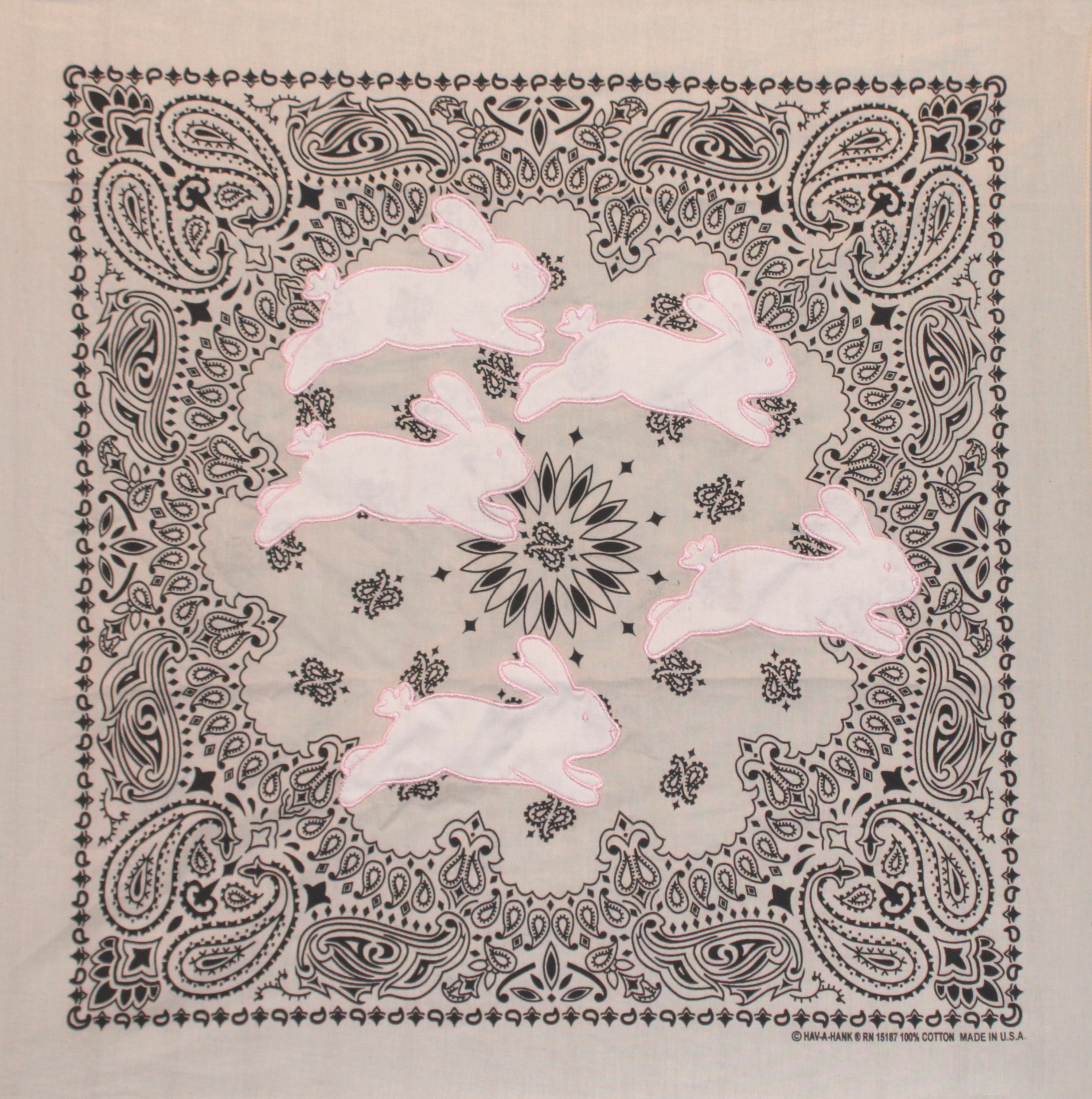 Hopping Bunnies Bandana