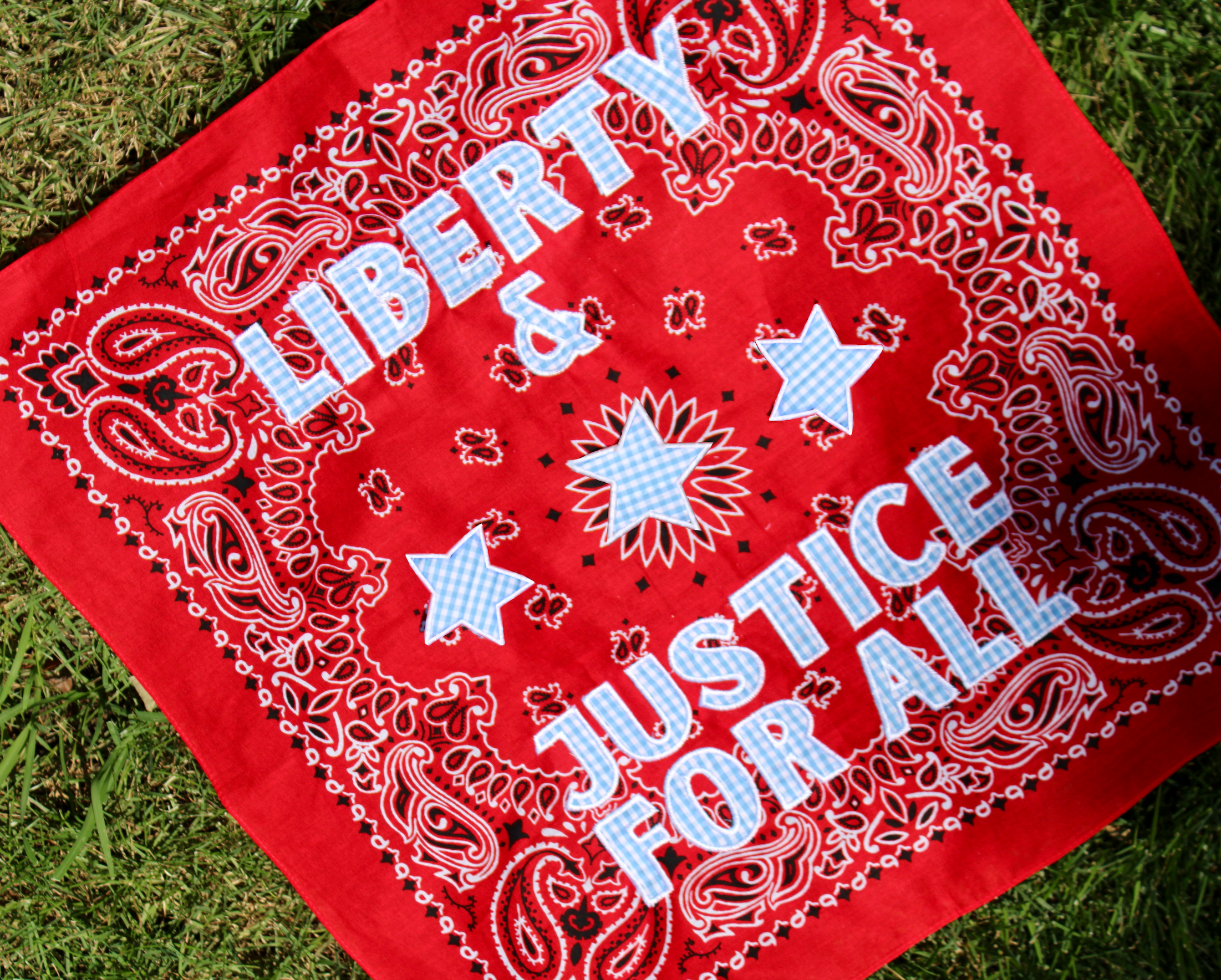 Liberty & Justice For All Bandana