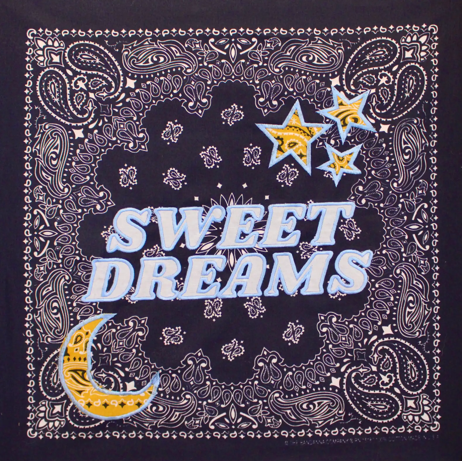 Sweet Dreams Navy Bandana