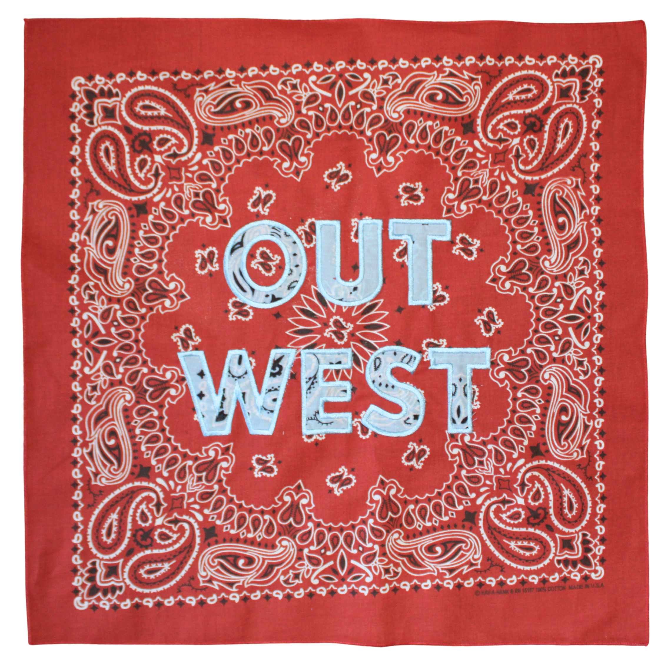 Out West Rust and Blue